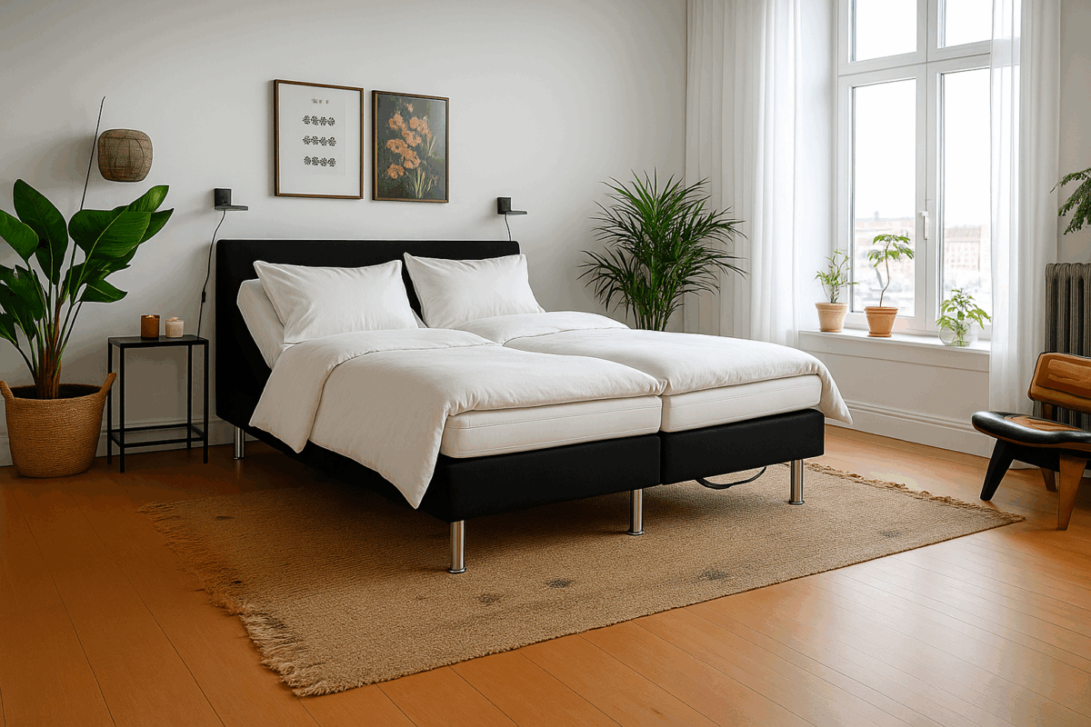 Elegance 6000 Elevationsseng med madras - Billede 1