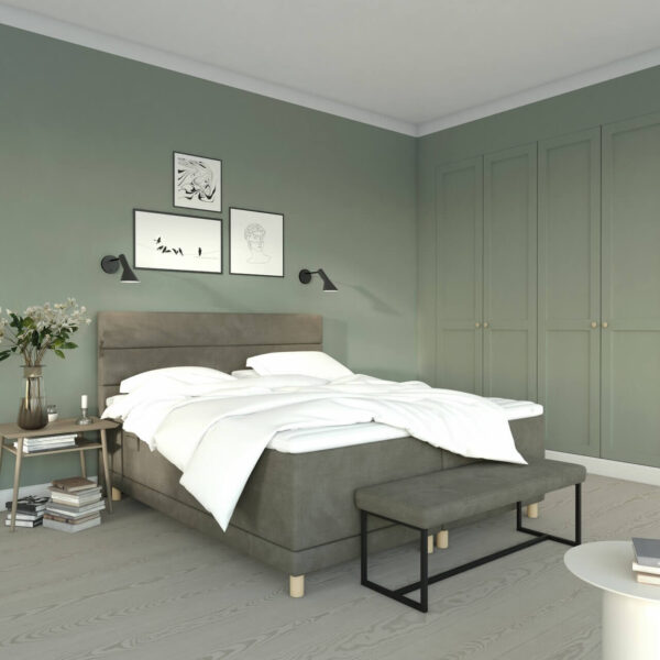 KARMA Premium Dobbeltfjedret Elevationsseng