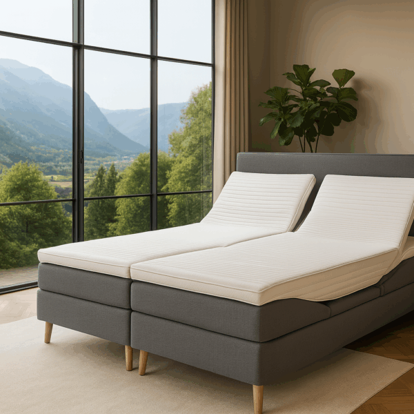 6 cm memory split-top 160/180