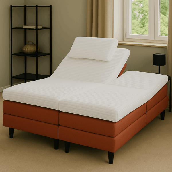 6 cm trykaflastende split-topmadras 160/180