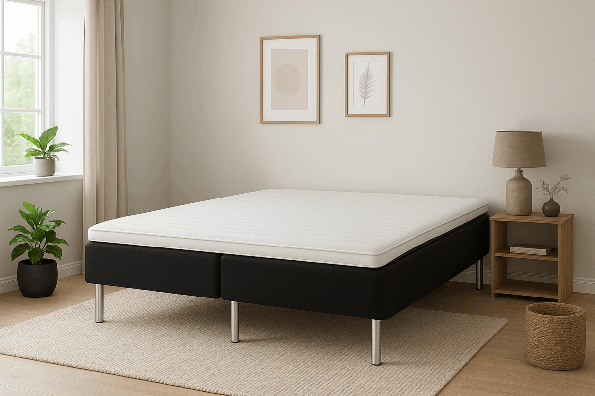 Classic box 120:140x200 m. zonet pocket Classic box 120/140x200 m. zonet pocket - Billede 1