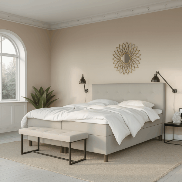 Garant KA Lux+ Kontinental m. 7-zonet pocket 140x200