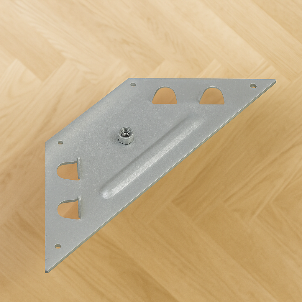 Hjørne monteringsplade til ben Hjørne monteringsplade til ben - Billede 1