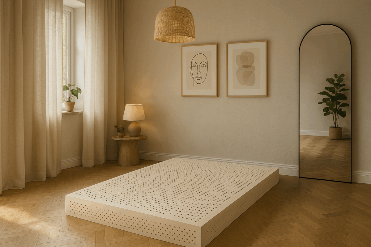 Naturlatex madras - Billede 1